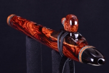 Cocobolo Native American Flute, Minor, Low F-4, #H29E